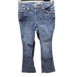 Signature Levi Strauss Womens Jeans Blue Size 8 Cotton Blend At Waist Boot Cut